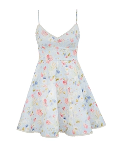 Zimmermann Lucky Picnic Floral Printed Mini Dress