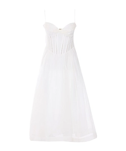 Zimmermann Luna Corset Midi Dress