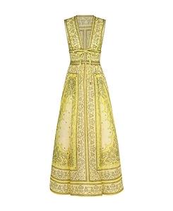 Zimmermann Matchmaker Bow Long Dress