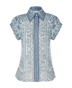 Zimmermann Matchmaker Fitted Blouse