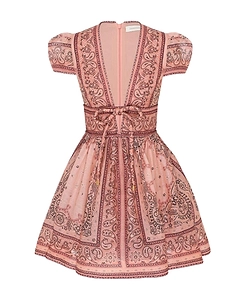 Zimmermann Matchmaker Structured Mini Dress