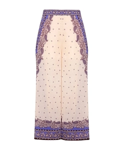 Zimmermann Maxine Wide Leg Cropped Pants