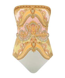 Zimmermann Maxine Chain Trim Swimsuit