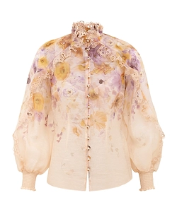 Zimmermann Memento Embroidered Blouse