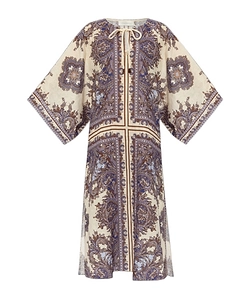 Zimmermann Ottie Kaftan Midi Dress