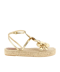 Zimmermann Orchid Ankle-Strap Sandals