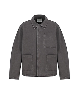 Garments Dyed Pocket Denim Jacket