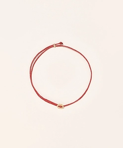 Signiture Thin Cord Anklet Yb