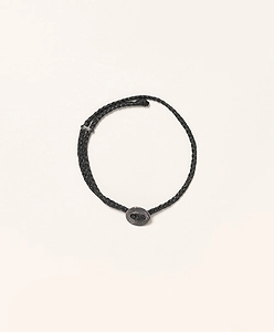 Signiture Thick Cord Bracelet Ss