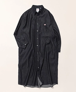 Regular Collar Shirt Dress