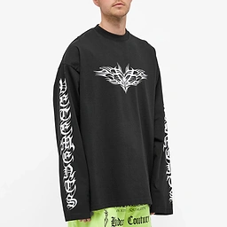 GOTHIC TRIBAL LOGO LONGSLEEVE