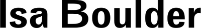 Isa Boulder